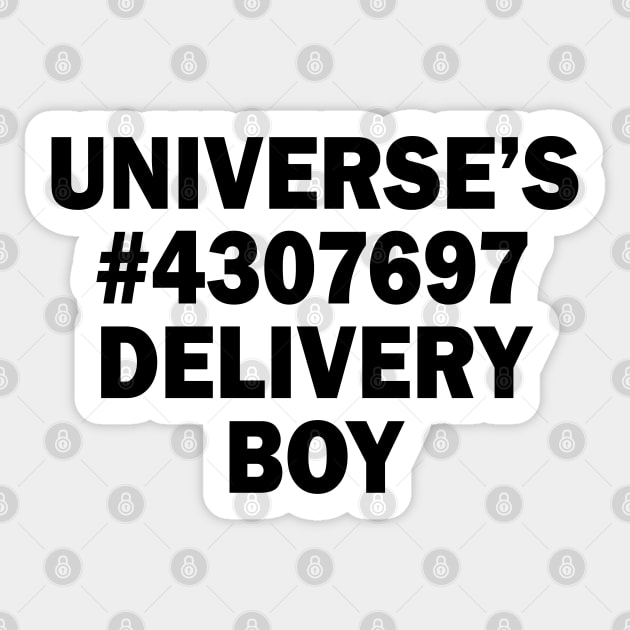 Universe’s #4307697 Delivery Boy Sticker by THRILLHO